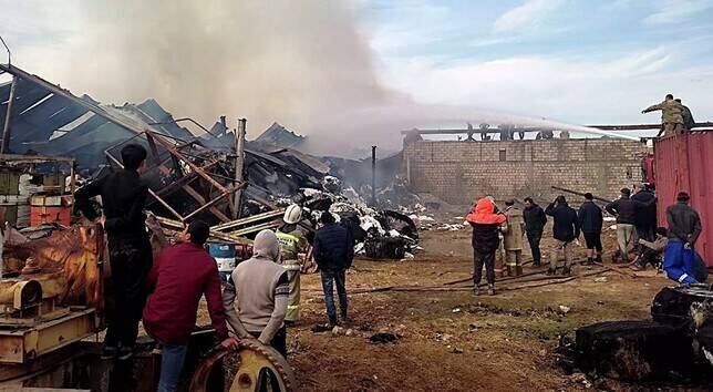 Ущерб от пожара на хлопковом заводе в Согде оценивается в более чем 12 миллионов долларов