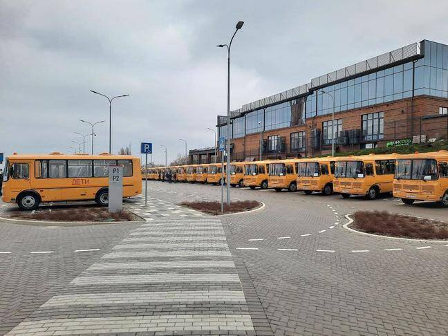 Белгородская область получила еще 48 школьных автобусов