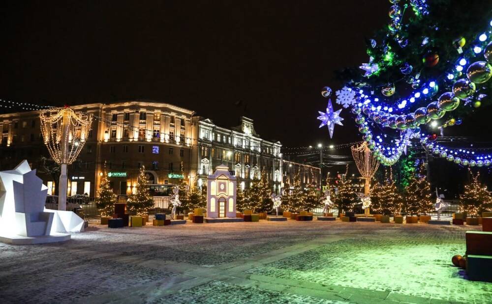 В Воронеже для посещения площади Ленина в Новый год не потребуется QR-код