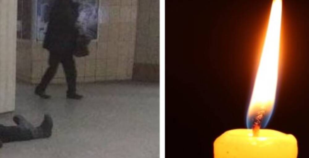 Трагедия произошла в метро Харькова, фото с места: "Накрыли лицо шапкой"