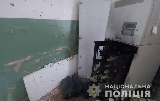 В Харьковской области в больнице взорвали банкомат