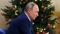 Путин поздравил с Новым годом лидеров всех стран, кроме Грузии и Украины