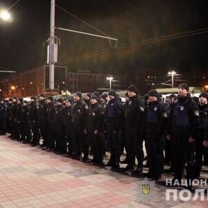 В Запорожье охранять порядок в новогоднюю ночь будет около 1200 полицейских и нацгвардейцев