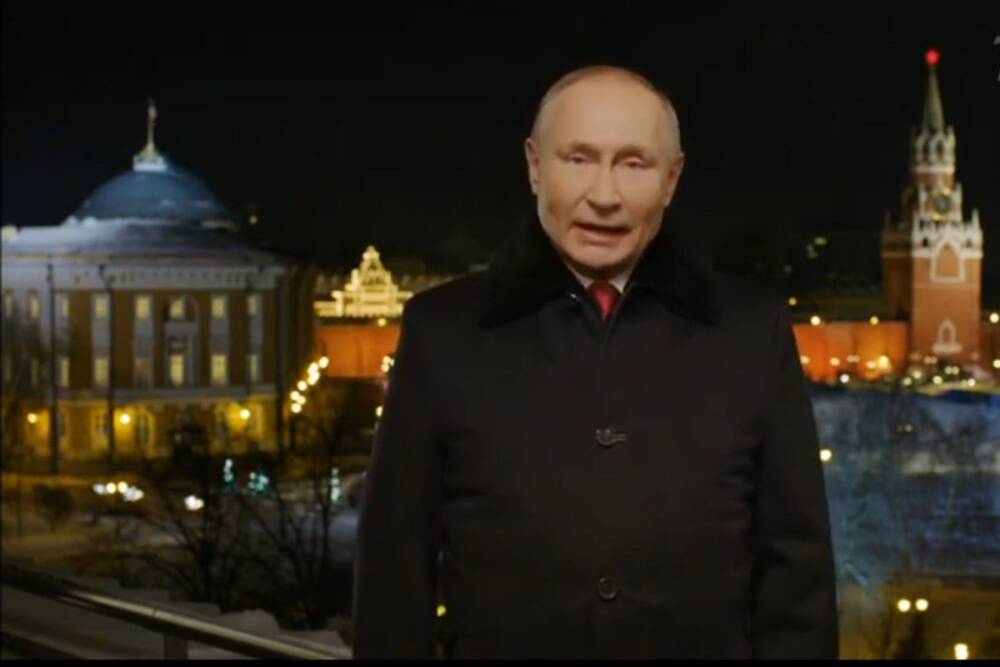Путин в новогоднем телеобращении назвал главную цель властей