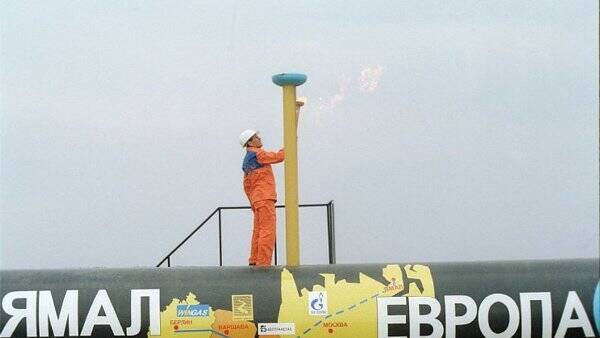 Газ в Европе дешевеет на фоне реверсного режима трубопровода Ямал—Европа