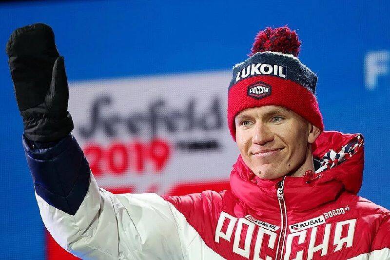Большунов занимает третье место в общем зачёте "Тур де Ски"