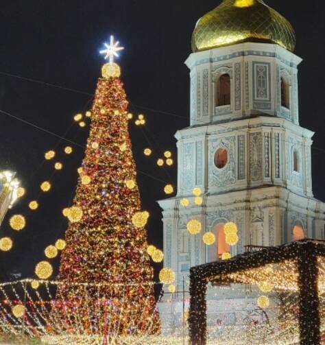 Главная елка Украины попала в список самых красивых в Европе. ФОТО