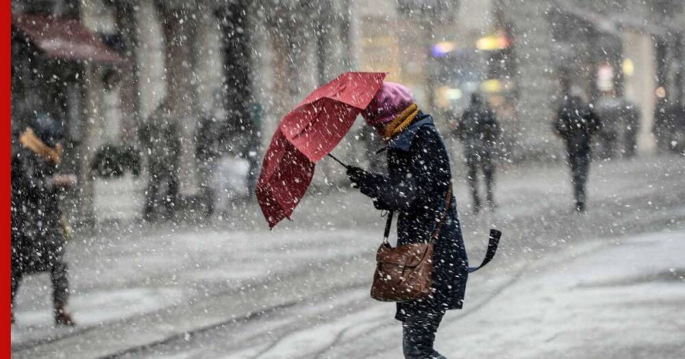 Ветреная погода с небольшим снегом и температурой до -3°C ожидается в Москве 3 декабря