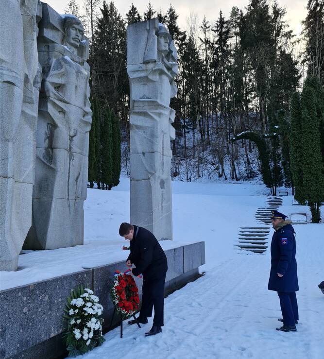 В Литве возложением венков и цветов почтили память Неизвестного Солдата