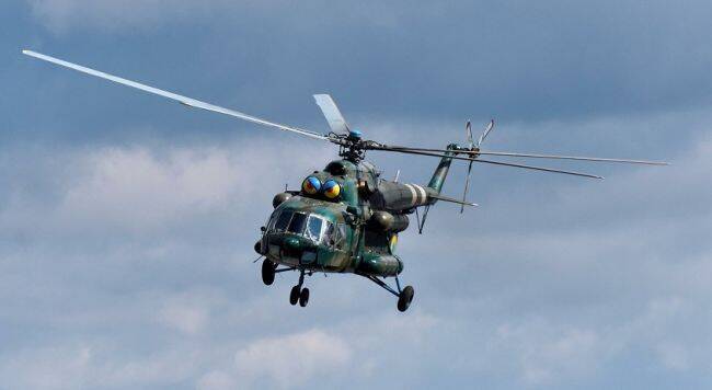 Украинский военный вертолет нарушил границу Белоруссии