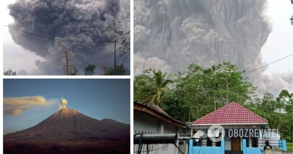 Извержение вулкана Семеру в Индонезии – все подробности, фото и видео