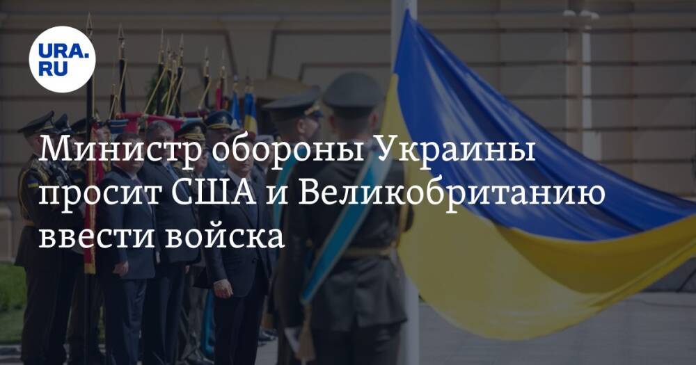 Министр обороны Украины просит США и Великобританию ввести войска. «Будет хороший знак русским»