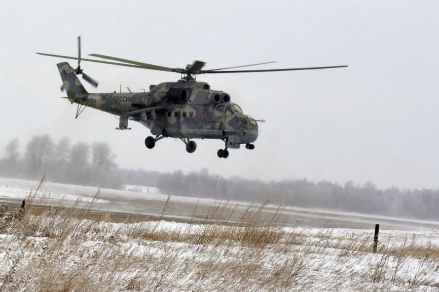 РИА Новости: первые вертолеты Ми-8АМТШ-ВН поступили в распоряжение ВС РФ