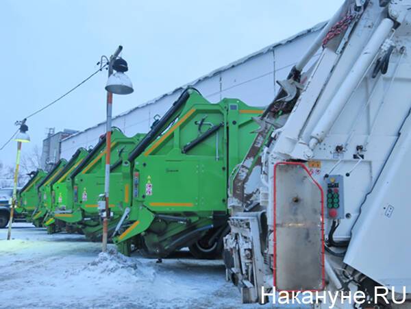 Сильные морозы на Ямале заблокировали работу мусоровозов