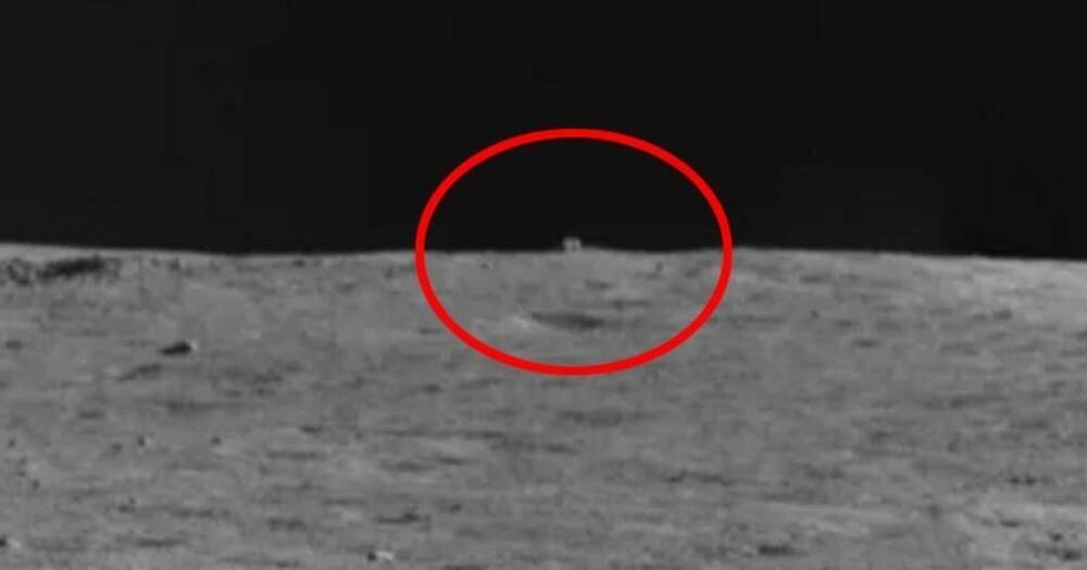 Хижина на Луне. Китайский луноход увидел на спутнике Земли странный куб (фото)