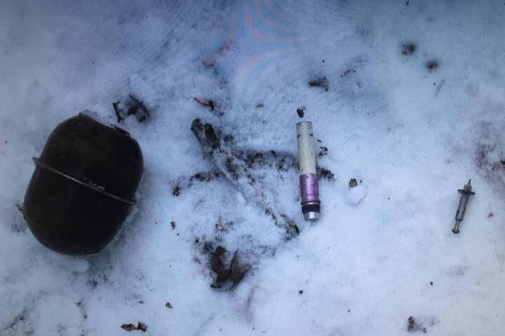 В Брянске росгвардейцы обезвредили найденную в овраге гранату