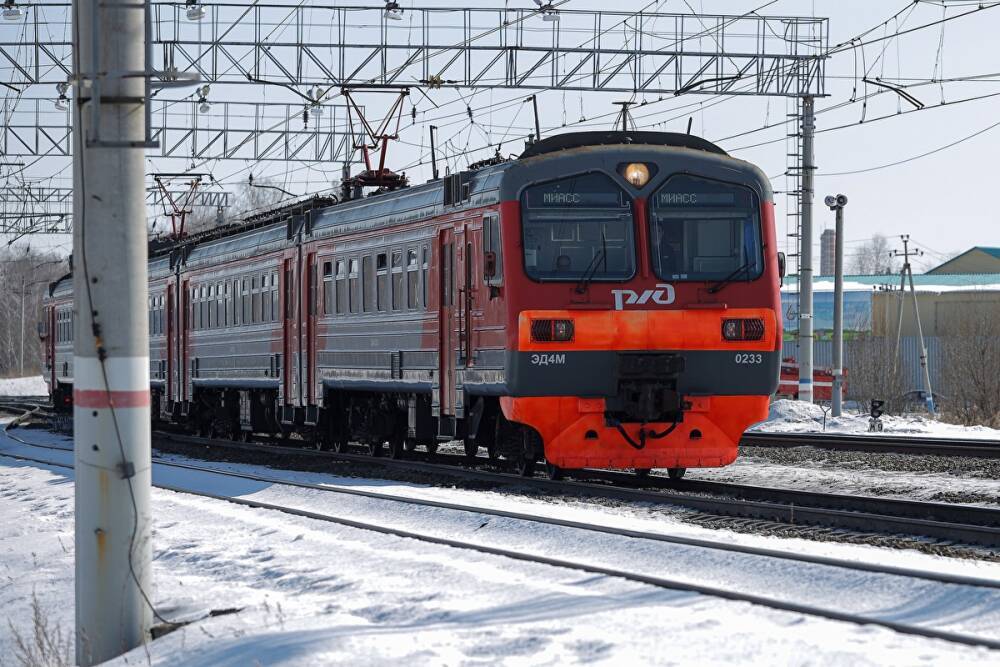 В Челябинской области поезда на ЮУЖД с 12 декабря начнут ходить по новому графику