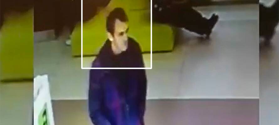 Полиция Петрозаводска ищет подозреваемого в краже из торгового центра (ВИДЕО)