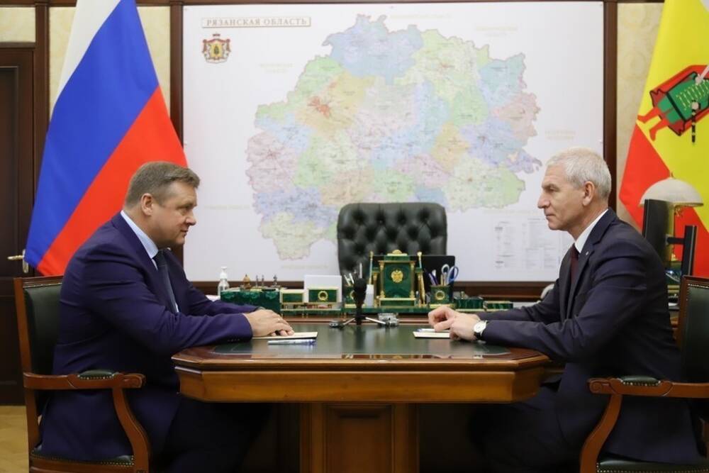 Любимов провёл рабочую встречу с главой Минспорта России Олегом Матыциным