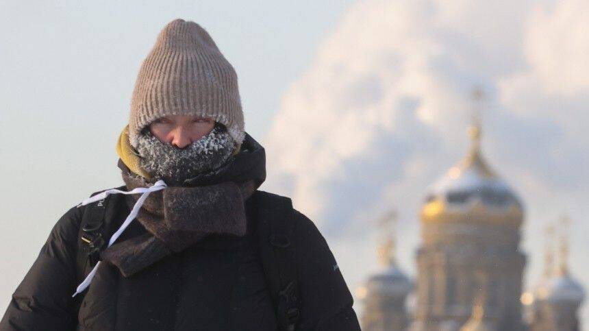 Почти 20 человек получили обморожения в Петербурге с начала декабря