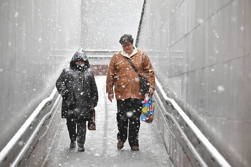Сильнейший за полвека снегопад начался в Москве