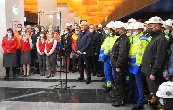 В Москве открыли десять станций Большой кольцевой линии метро