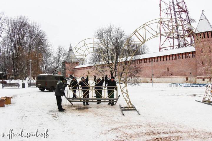 В Смоленске появится еще один арт-объект на новогоднюю тематику