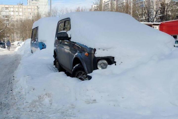 В Москве прошел самый мощный для 7 декабря снегопад