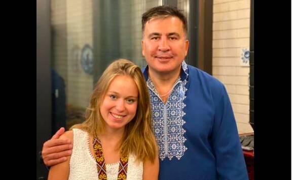 Паникуя насчет Саакашвили, его украинская любовница вспомнила русский