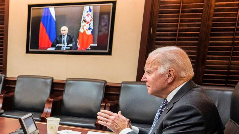 Песков прокомментировал возможность новых переговоров Путина и Байдена