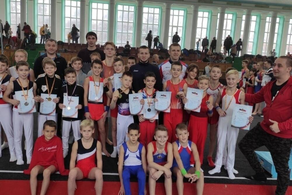 В Донецке определили лучших гимнастов