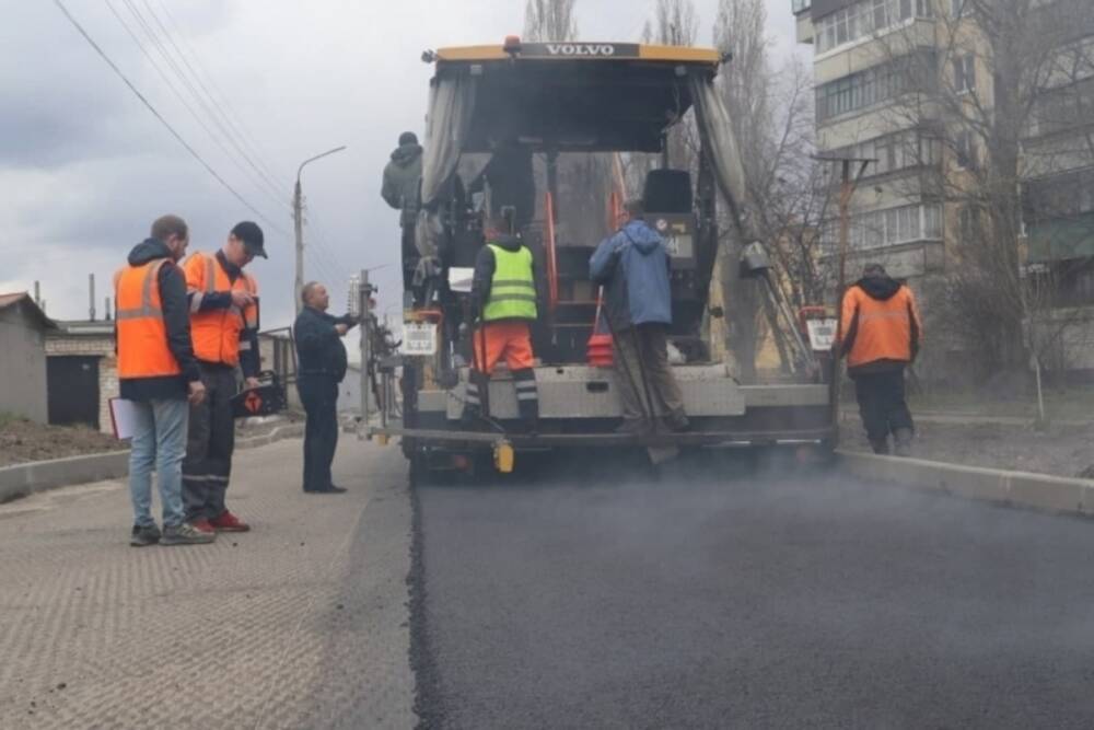 В Курске завершился дорожный ремонт на улицах Менделеева и 7-й Промышленный переулок