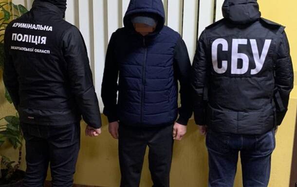 Задержан подозреваемый в поджоге автомобиля журналиста на Закарпатье