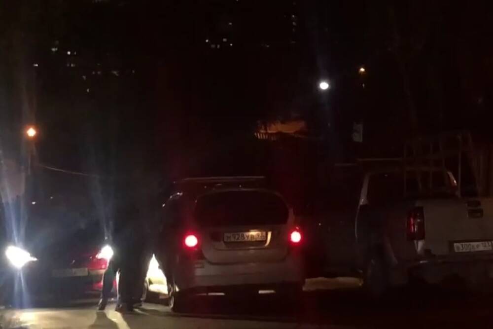 Жители Сочи устроили драку из-за припаркованной машины
