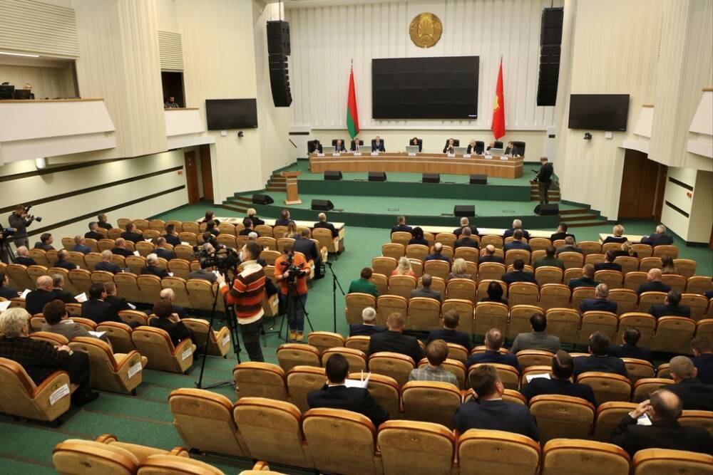 В Гродно проходит выездное расширенное заседание Президиума Совета Республики с участием Натальи Кочановой