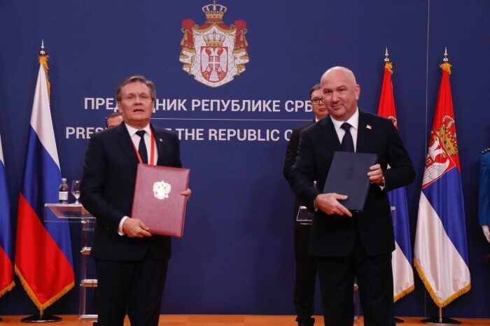Сербия и Росатом подписали соглашение о создании Центра ядерных технологий