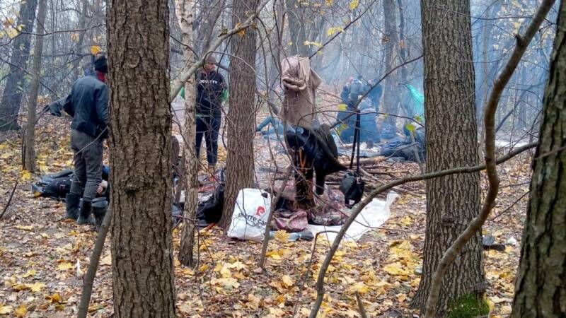 В польском лесу у границы обнаружили тело мигранта