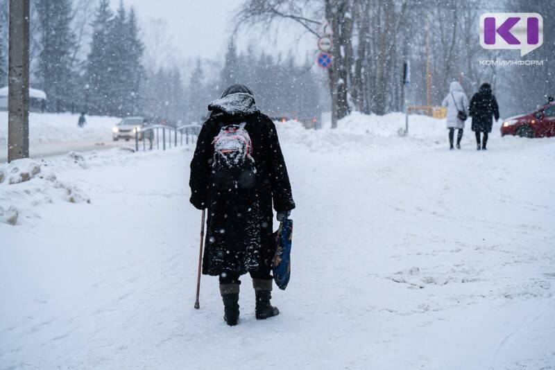 На востоке Коми ожидается сильный снег