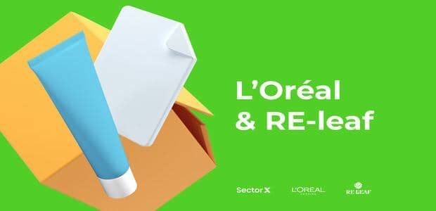 L’Oréal Украина анонсирует партнерство со стартапом RE-leaf