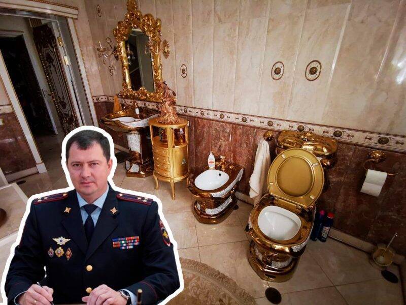 У главы ГИБДД Ставрополья с золотым унитазом нашли еще 21 объект недвижимости и 6 авто