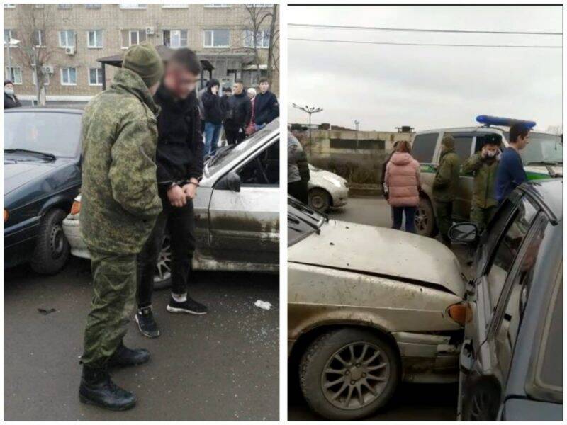 Пограничники в Ростовской области жестко задержали мужчину и попали на видео