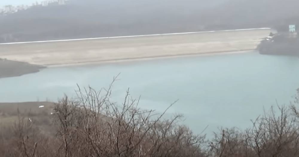 В оккупированном Крыму истощается очередное водохранилище "Изобильненское" (видео)