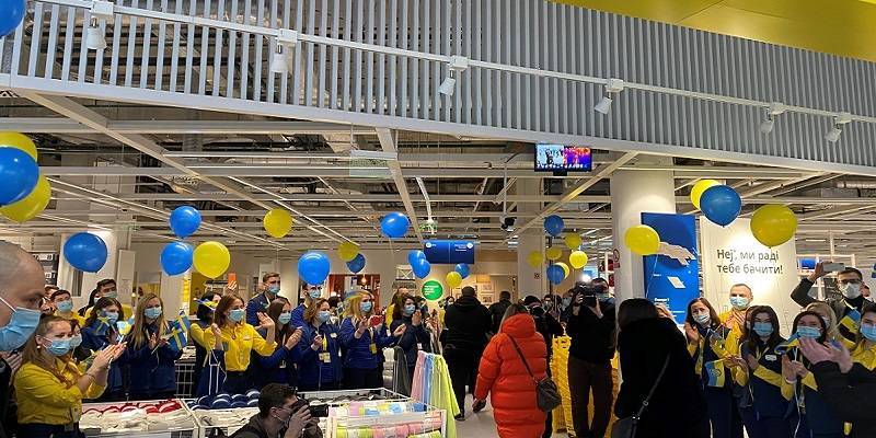 В Киеве 1 февраля открыли долгожданный магазин IKEA - фото с открытия - ТЕЛЕГРАФ