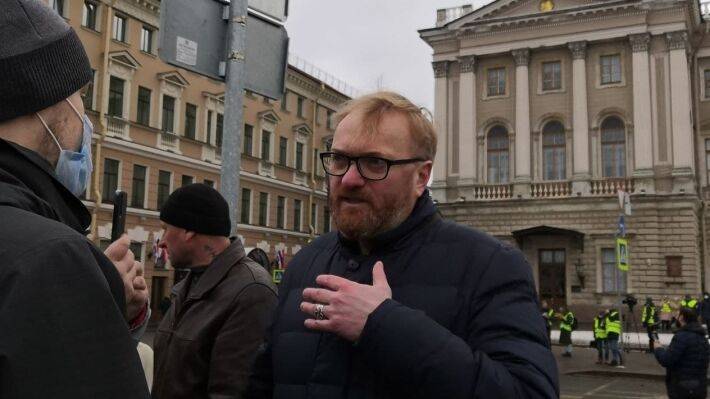 Милонов: на незаконных митингах перестали выкрикивать имя Навального