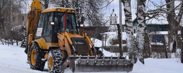 В администрации Иванова отчитались об уборке снега за выходные