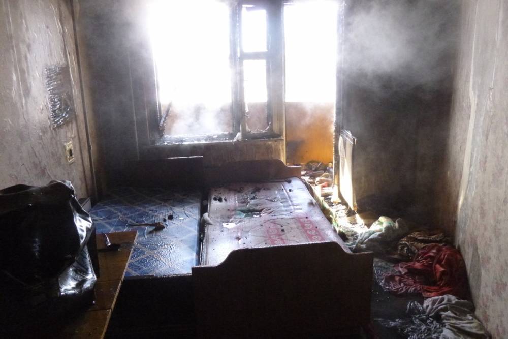 Два брата погибли при пожаре в двенадцатиэтажном доме в Чебоксарах