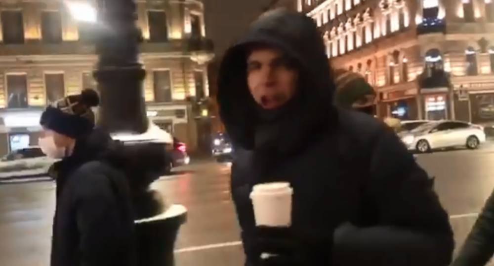 Рэпера Славу КПСС арестовали на 7 суток после несогласованной акции в Петербурге