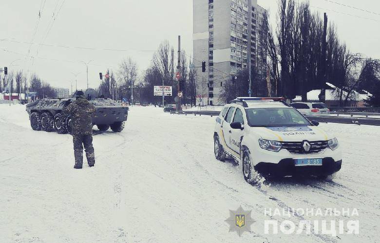 В Киеве продолжают действовать ограничения на некоторых автодорогах