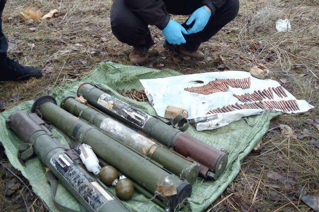 Возле Станицы Луганской найдены гранатометы террористов «ЛНР»