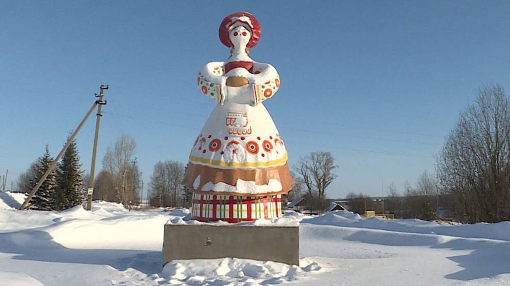 Гигантская игрушка стала новой достопримечательностью Кировской области